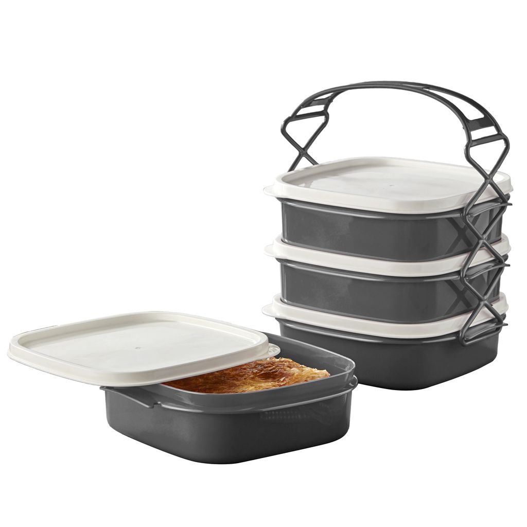Herzberg 4-Lagige Tetra-Lunchbox
