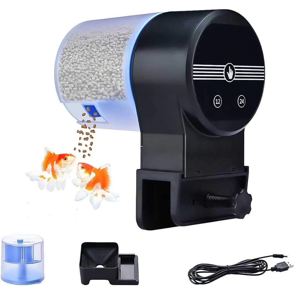 Distributeur automatique de nourriture pour aquarium, Image du produit 