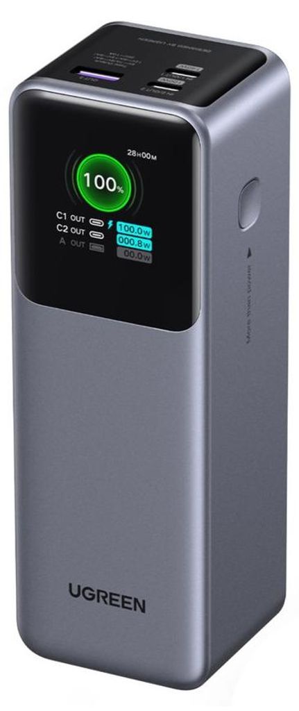 Powerbank Ugreen PB722 Nexode PD 25000mAh 200W 2xUSB-C und Produktbild 