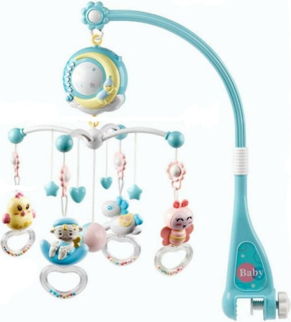 Rotierendes Licht, Musik, Nachttischglocke