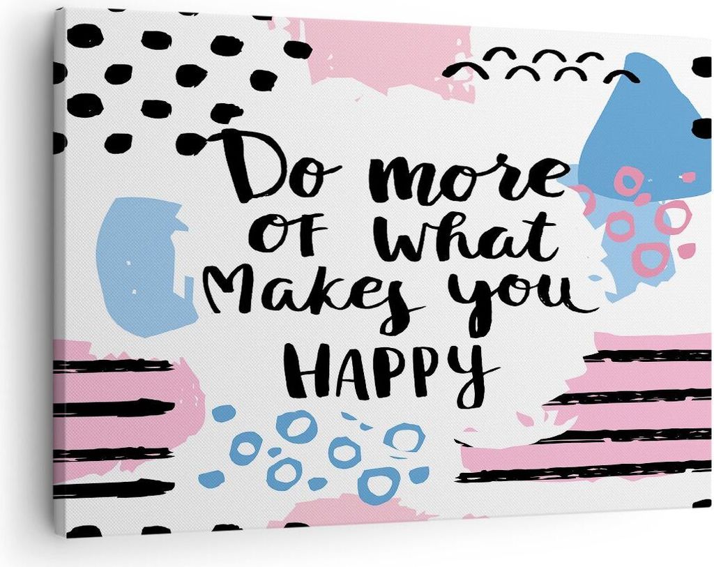 Bild auf Leinwand - Leinwandbild - Worte Motivation Produktbild 