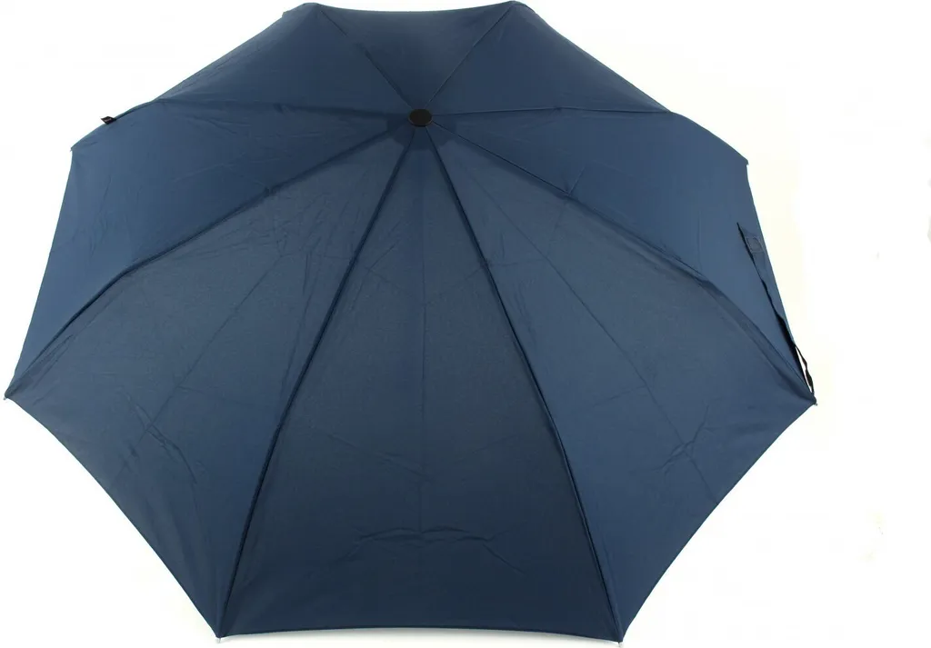 Knirps ombrello tascabile ombrello Business Line Fiber T2 Duomatic Solid Blue blu scuro
