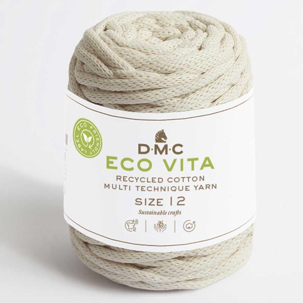 Fil DMC Eco Vita-12 (4 mm) composé à 80 % de coton et à 20 Image du produit 