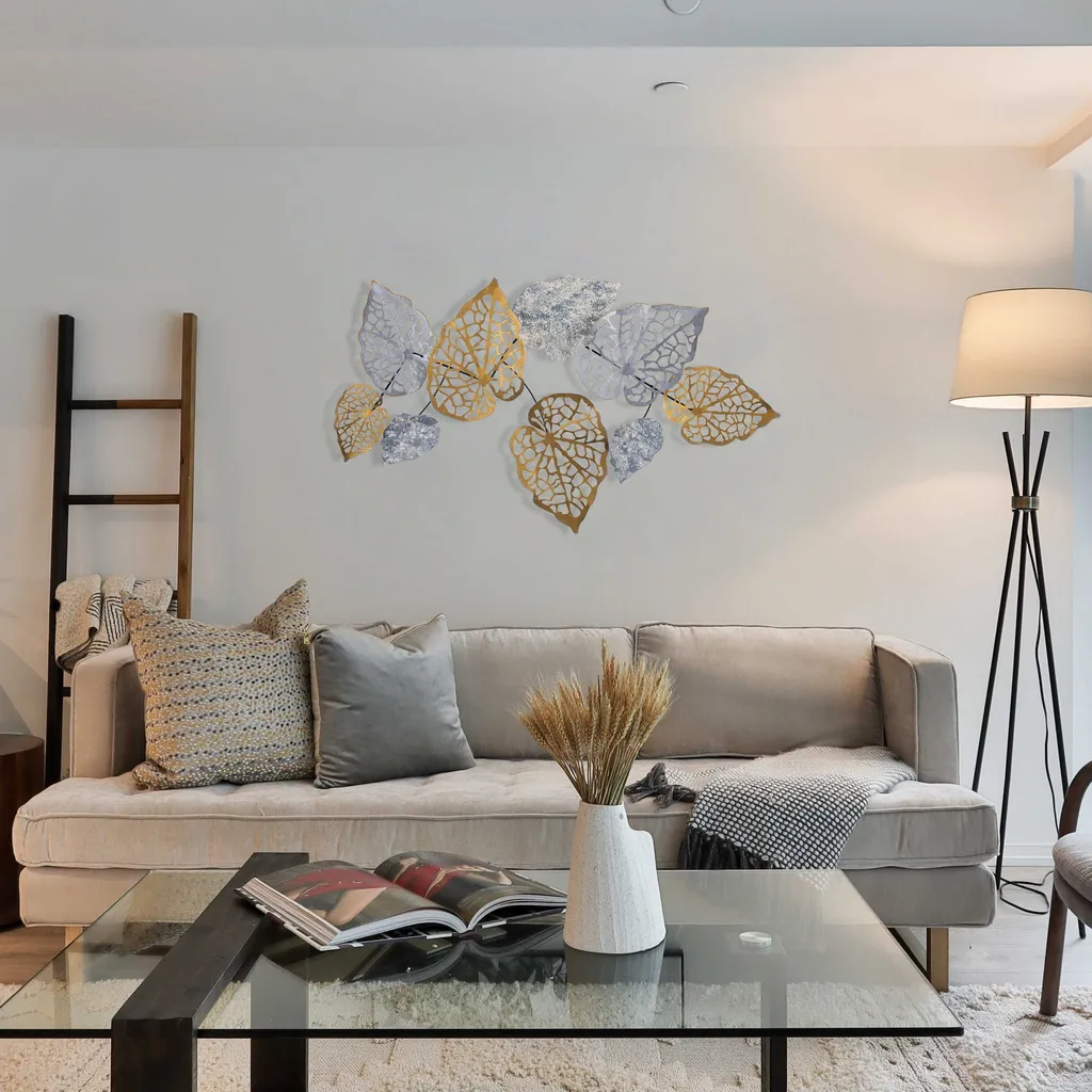 Accessoire Mural en Métal Multicolore 120cm - Wallity Muhayyel Chic