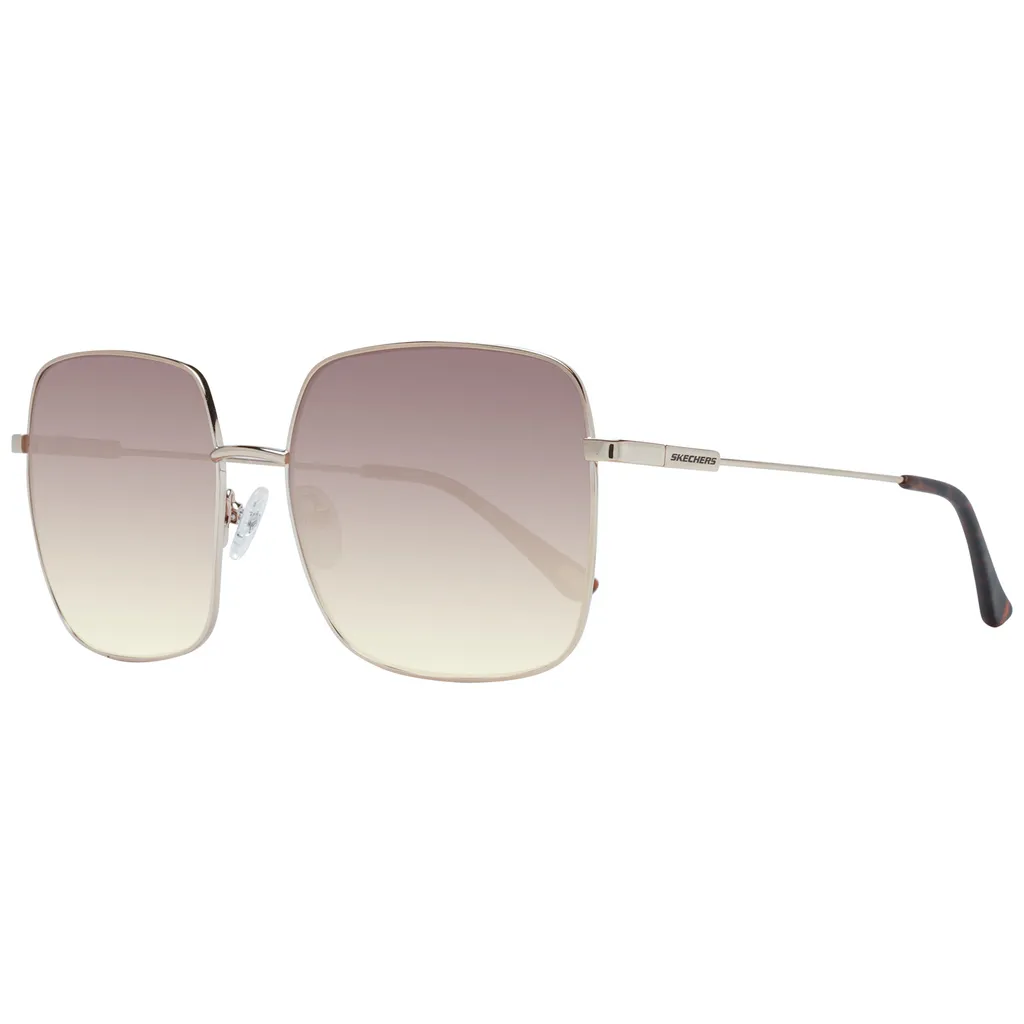 Lunettes de soleil Skechers en métal doré SE 6097 32G chic et légères