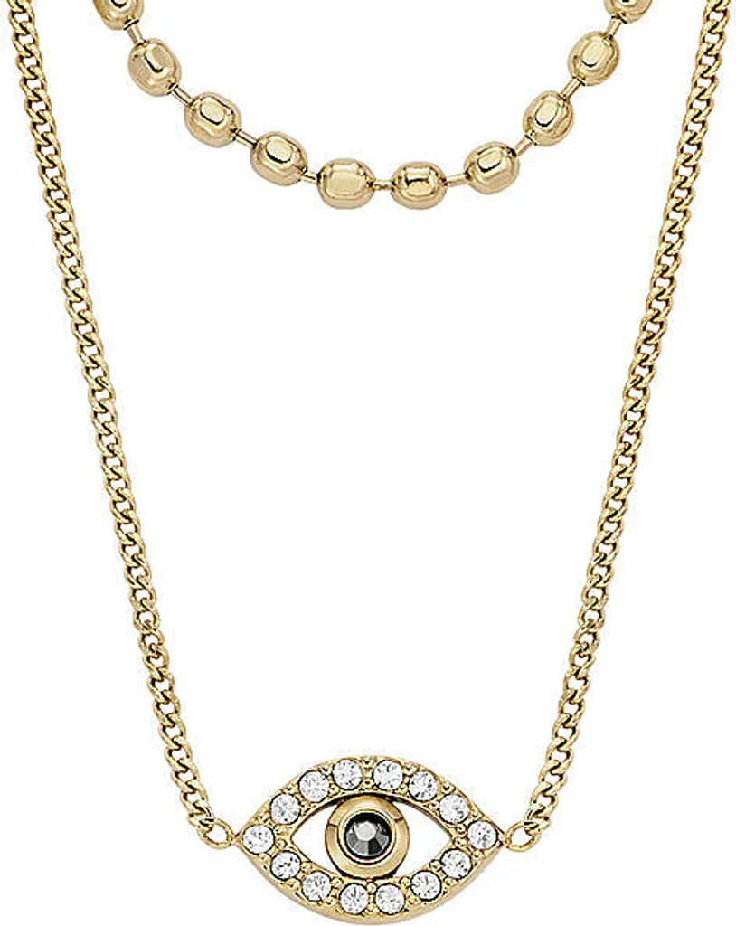 Collana Fossil da donna in acciaio 316L JF01740791