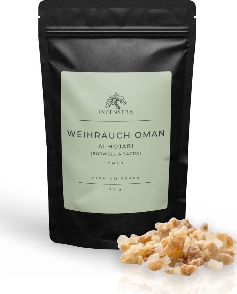 Incensera Weihrauch zum Räuchern, 50 gr aus dem Oman, Produktbild 