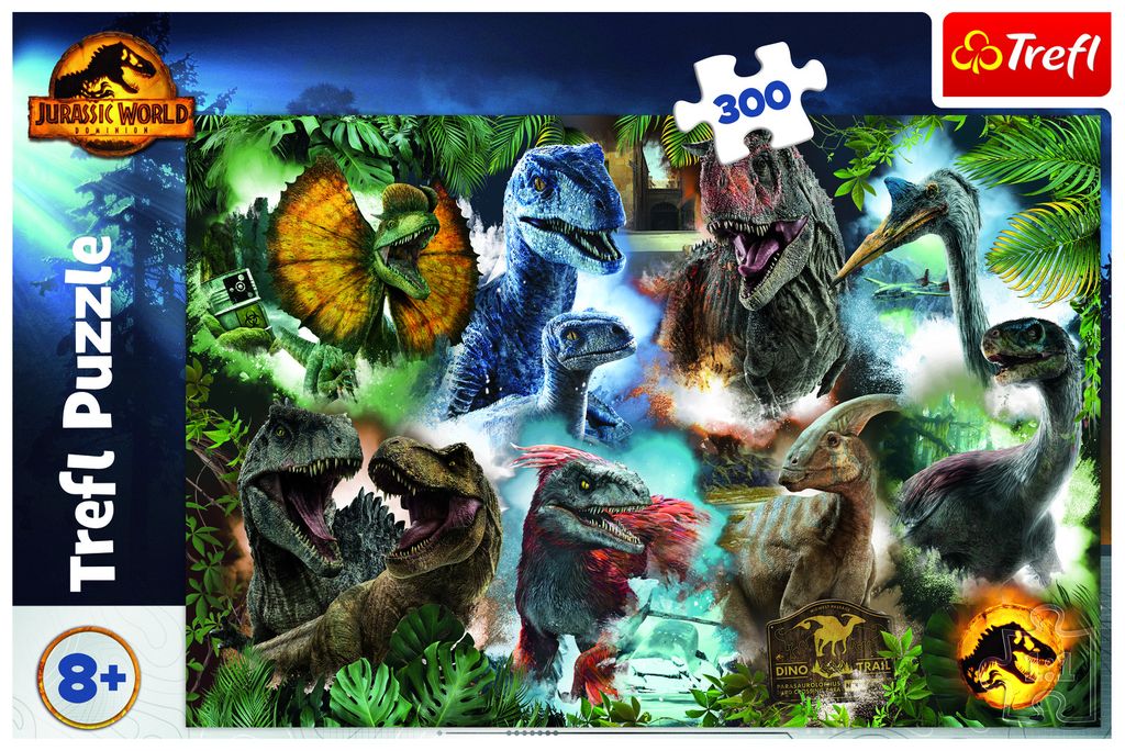 Jurassic World Puzzle 300 Teile Image du produit 