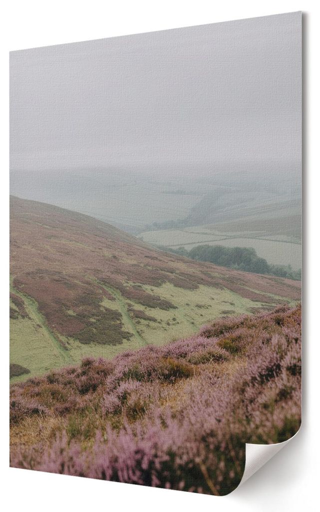 Berglandschaft- Kunstdruck A1 (59x84 cm) - Klassisch, rustikal- Wandbild für Wohnzimmer Schlafzimmer & Flur, Modernes Poster Wanddeko, Ungerahmt