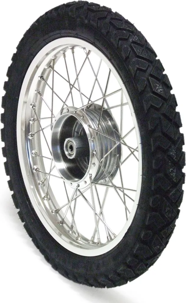 Roue de moto complète 16 pouces alliage pneu Heidenau K42 tout chemin