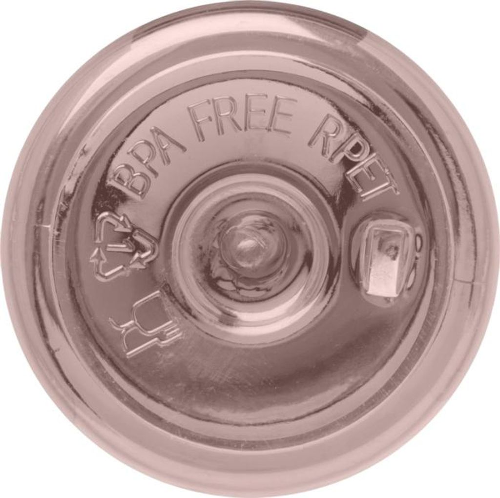 Wasserflasche "Sky", Recycelter Kunststoff, 650ml PF4327 (Einheitsgröße) (Rosa-Grau)