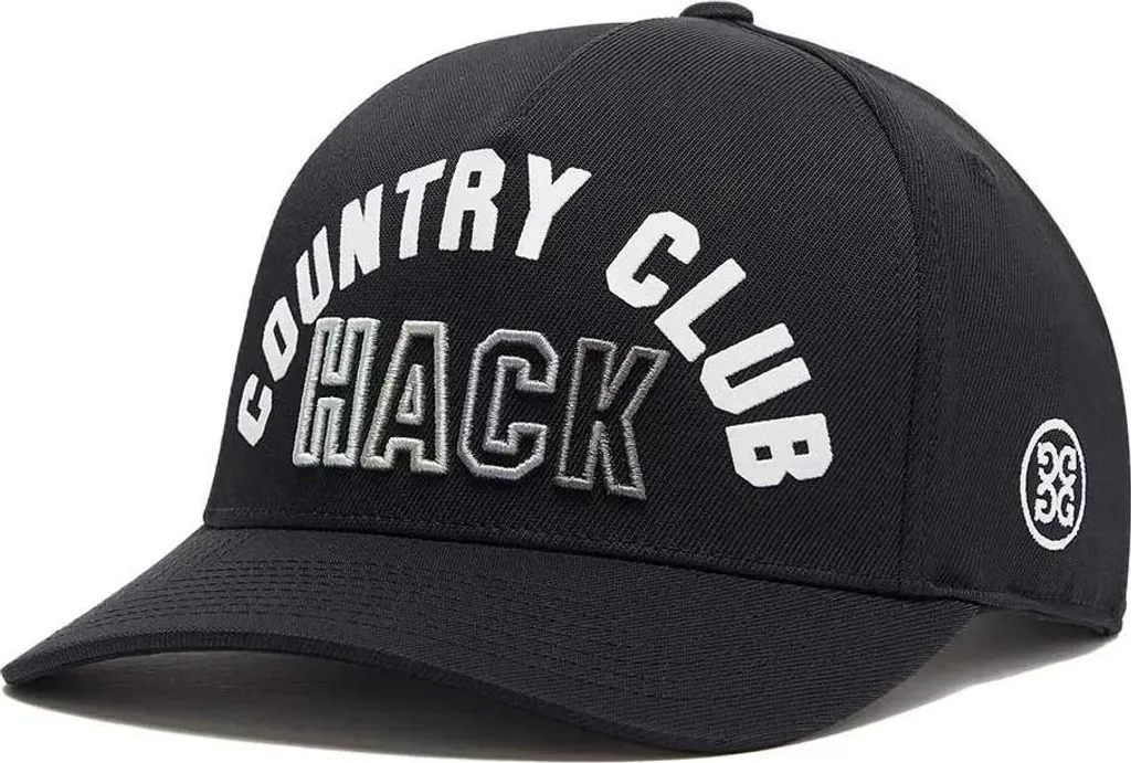 Casquette de Sport G-fore Country Club Hack Noire pour Golf et Loisirs