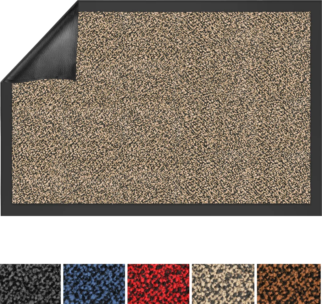 Tappeto Arredo Antistatico 60x90 SKY Performa Ocra-Nero | Stile e Sicurezza