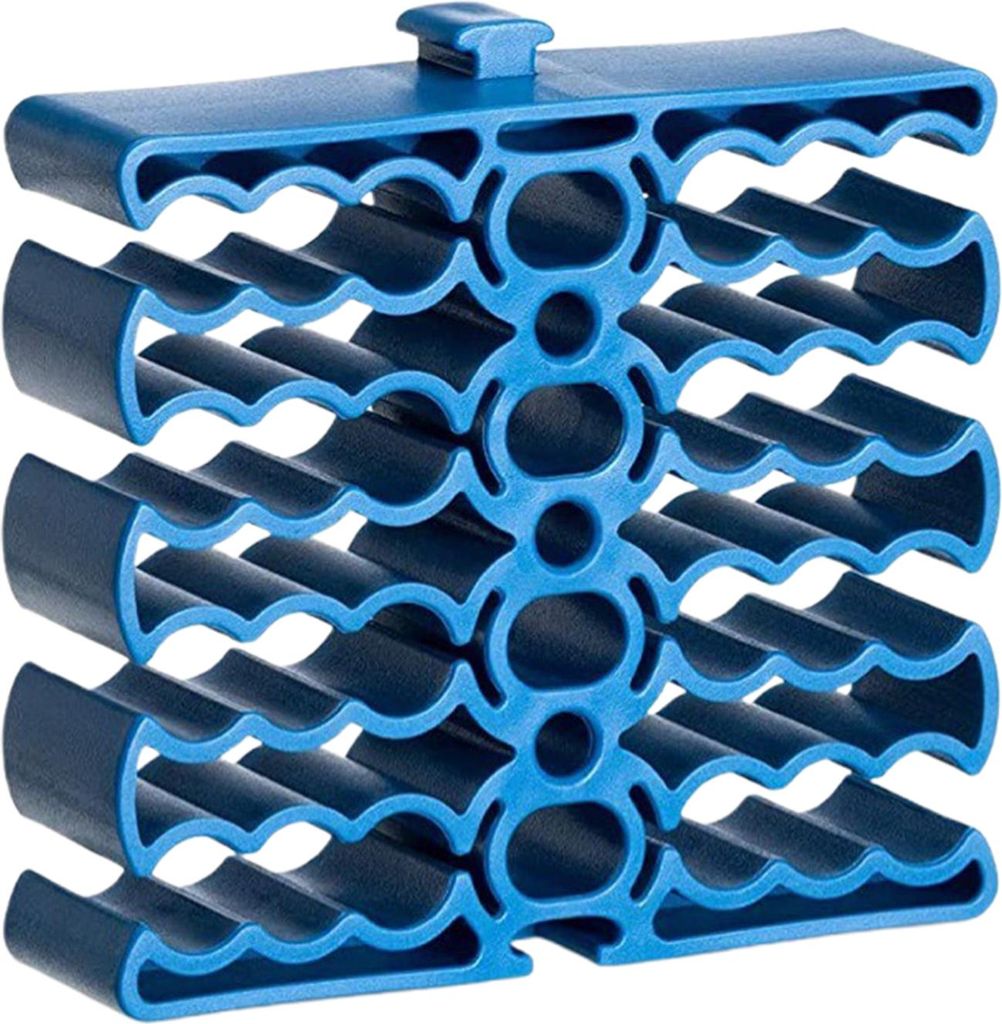 Netzwerkkabel-Organizer, 24 Steckplätze, robuste Tools zur Organisation von Ethernet-Kabeln, Cat 5, Cat 6, Kabelhalter, Management-Rack