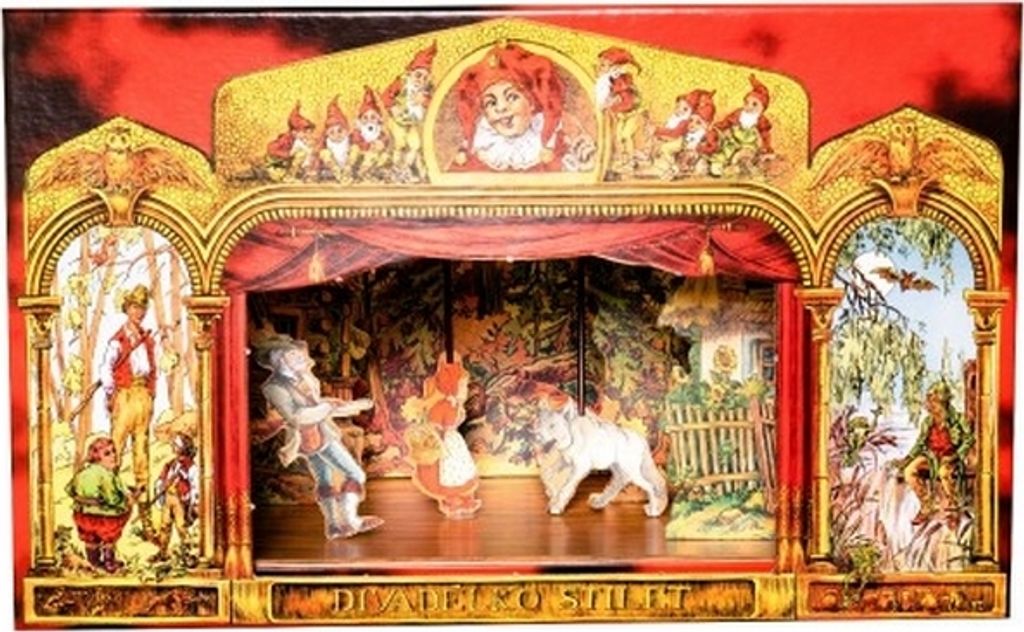 Teddies Rock David Stoilen Theatre in der Box 52x32x6 cm Produktbild 