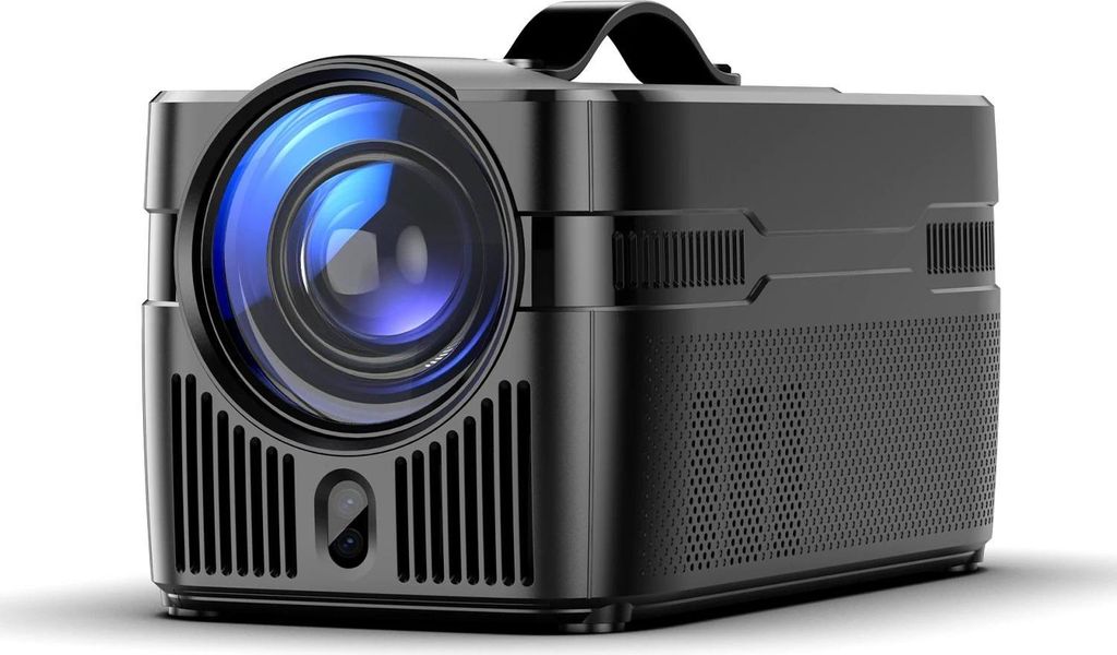 HY450C Beamer - Ultra Short Throw - Full HD 1080p mit 8K 4K Support - 900 ANSI Lumen LED - Android 14 Smart - WiFi 6 Bluetooth 5.4 - Auto Keystone
