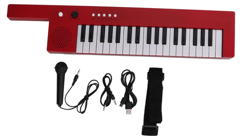 37-tónová klávesnica, klavír, prenosná gitara, elektronické Obrázok produktu 