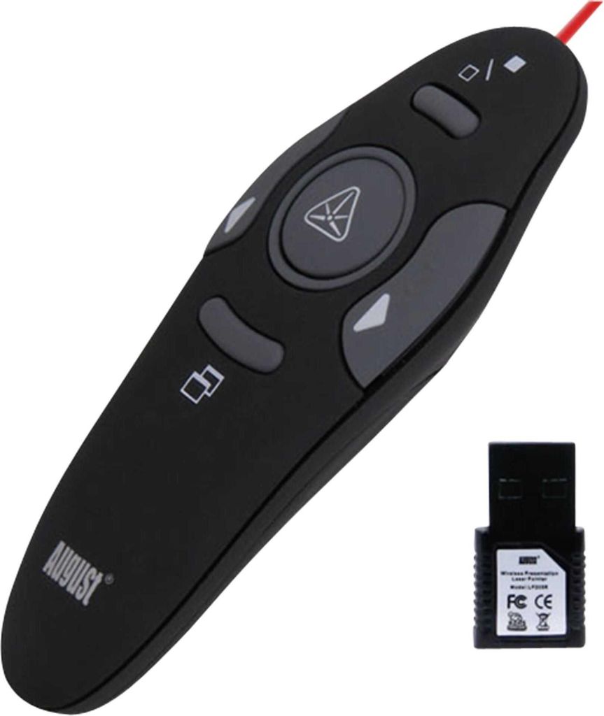 August LP205R Presenter mit Laserpointer
