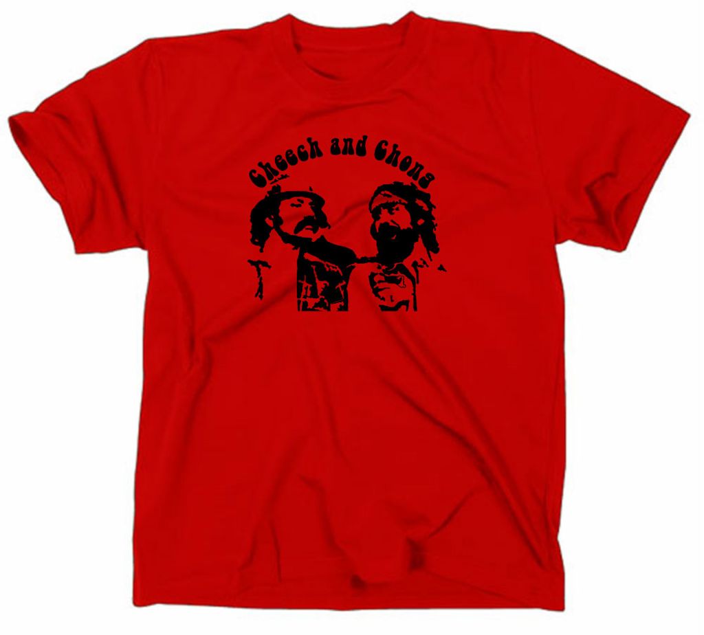 Styletex23 T-Shirt Cheech and und Chong Kult Kiffer rot, XXL