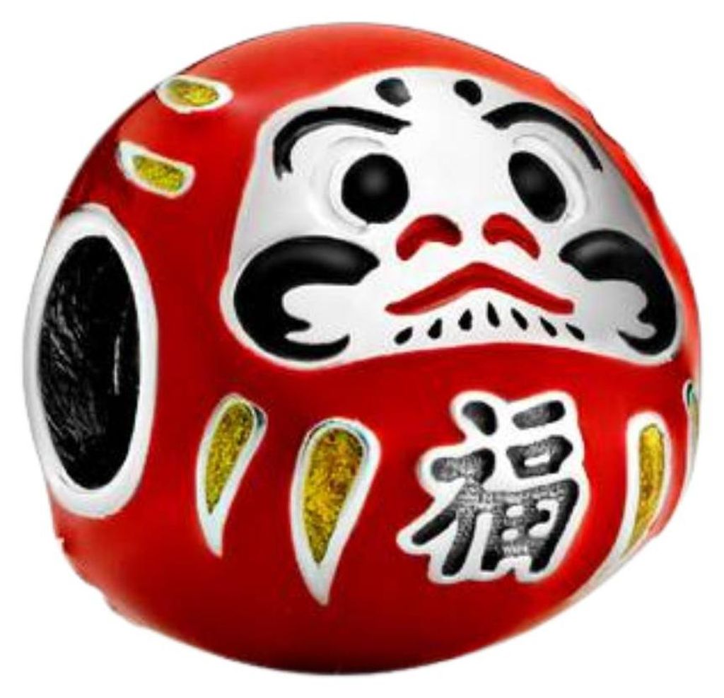 PANDORA MOMENTS Charm Daruma Glücksbringer 798920C01 Produktbild 