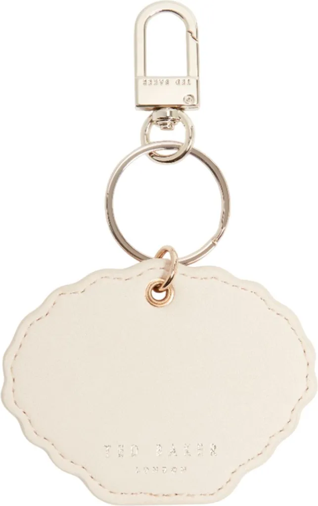 Ted Baker Shellbi Portachiavi Avorio Club Ted Padded Shell Keyring - 2