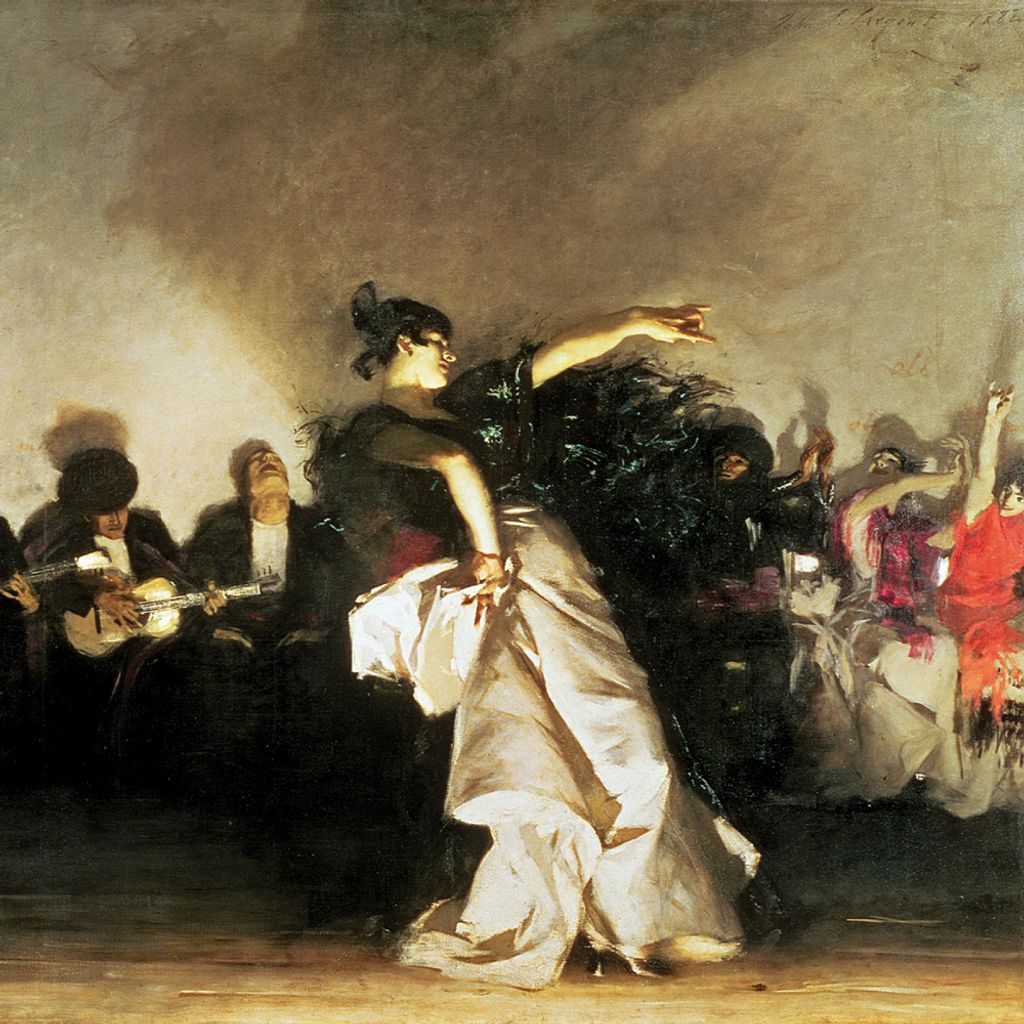 John Singer Sargent Kunstdruck Bild - El Jaleo, 1882 (70 x 70 cm)