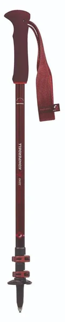 Bâtons de trail Komperdell Trailmaster Zero compacts et légers rouges - 3
