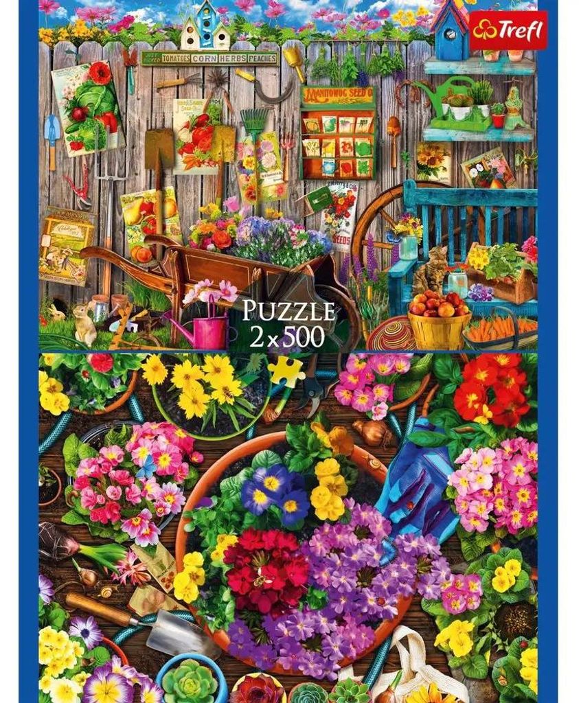 Trefl 37529, 500 Stück(e), Flora Produktbild 