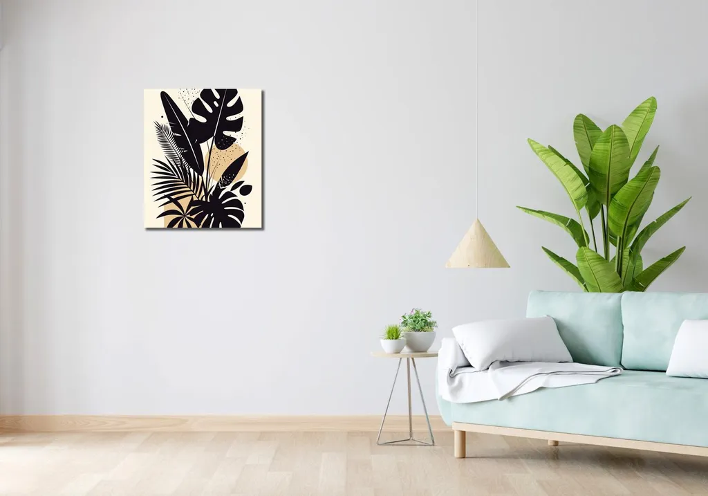 Decorazione Tropicale Casa: Quadro 50x60 cm Paradiso Esotico - 2