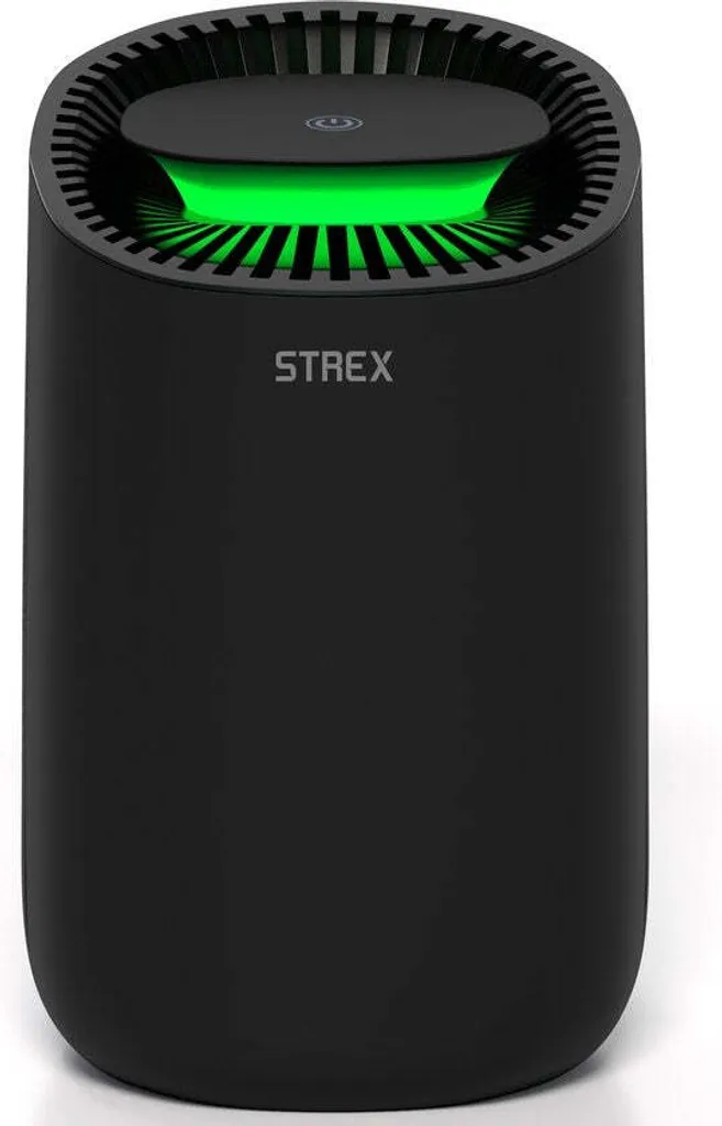 Déshumidificateur ultra silencieux Strex 600ml Noir Design Compact Pro