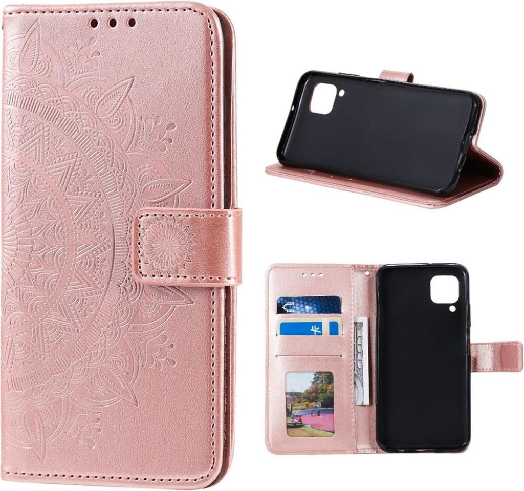 Hülle für Samsung Galaxy A42 5G Handyhülle Flip Case Cover Schutzhülle Tasche Mandala