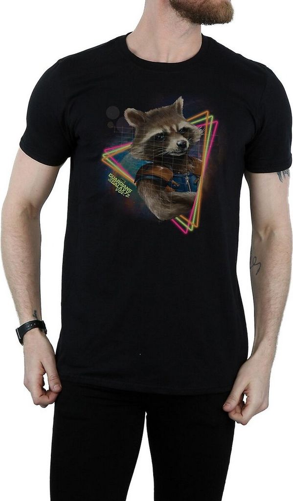 Guardians Of The Galaxy - T-Shirt für Herren BI708 (XL) (Schwarz)