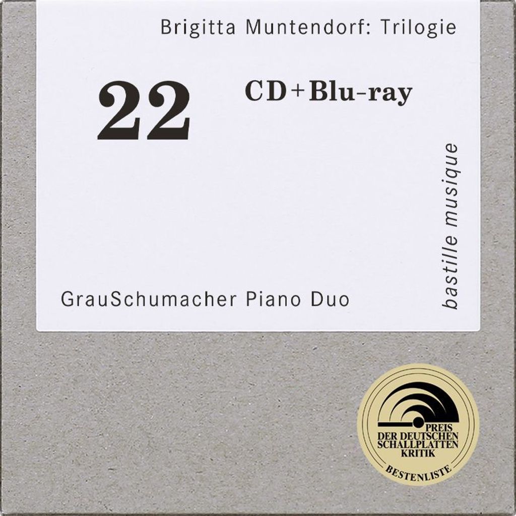 Brigitta Muntendorf: Brigitta Muntendorf - Trilogie für zwei Flügel - - (CD / T)