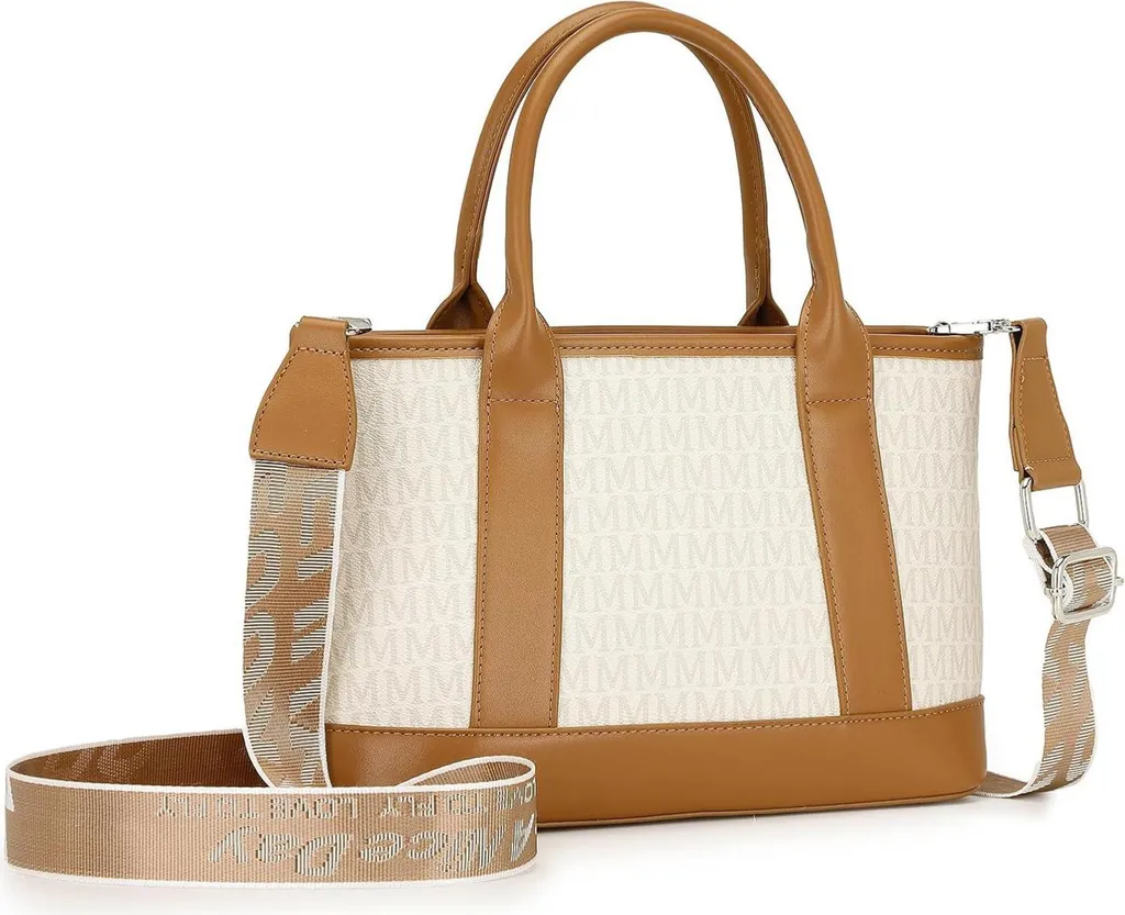 Miss Lulu Ladies Handle Bag Medium Tote Bag Shoulder Bag Shopper Handbag