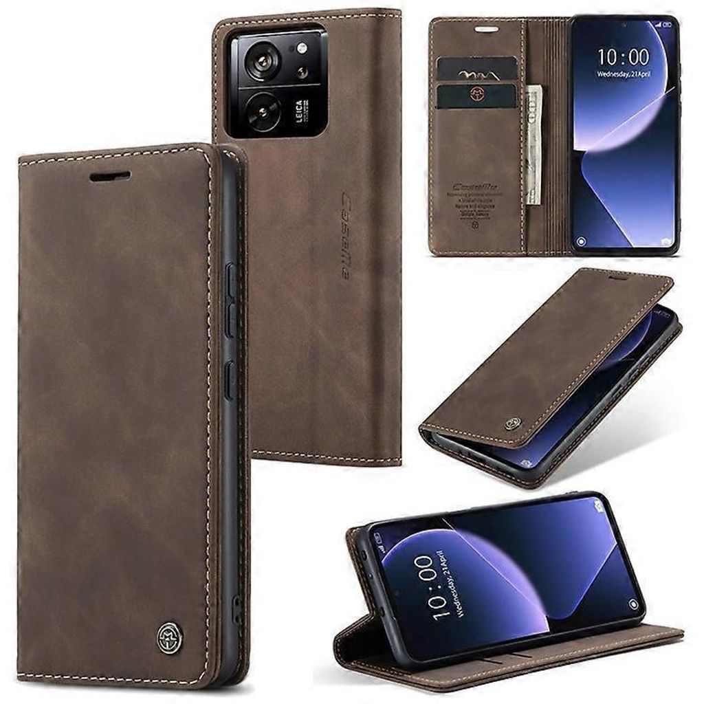 Caseme Handyhülle für Xiaomi Xiaomi 13 Pro Dunkelbraun