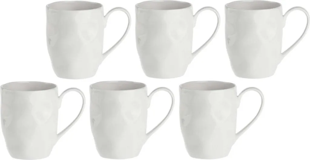 La Porcellana Bianca Lunia set di 6 tazze NPCU10080123U00Z