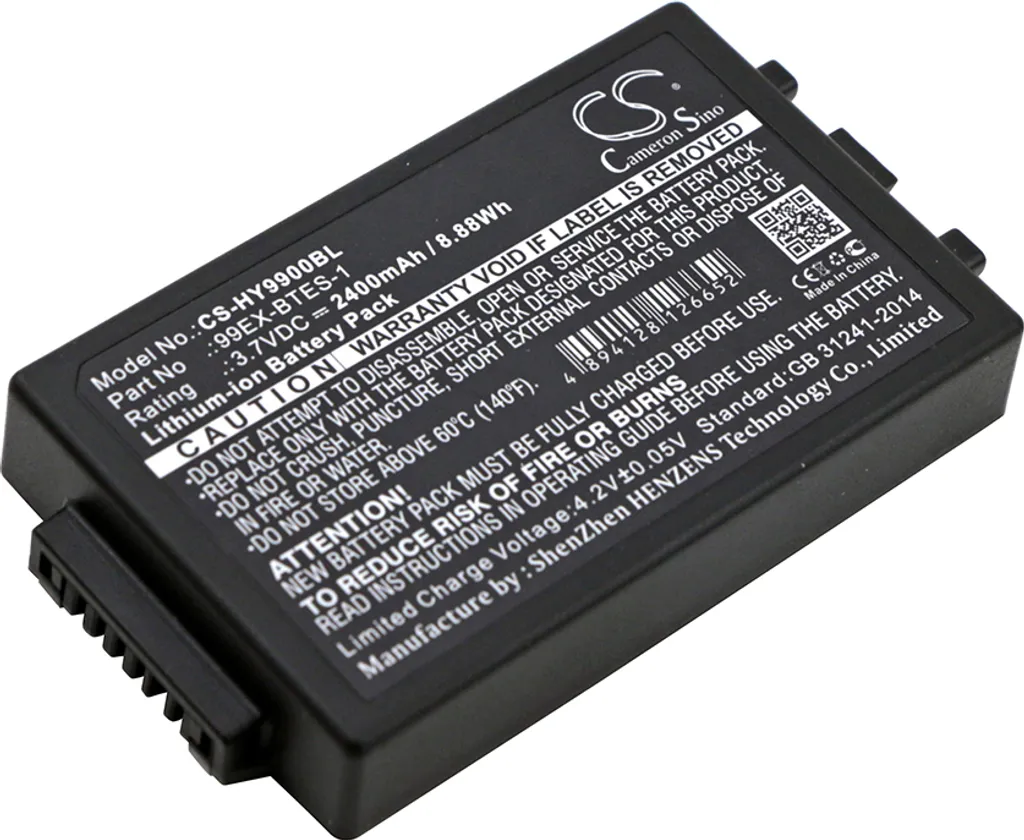 Batterie Techtek pour Honeywell Dolphin 99EX 99GX remplace 99E 3.7V