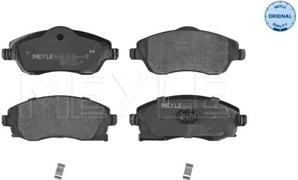 Plaquettes de frein avant pour Opel Meriva et Corsa C - Sécurité Garantie