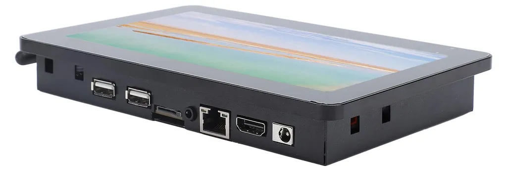 PC Embarqué Tactile 7 Pouces Étanche pour Borne Interactive et Atelier