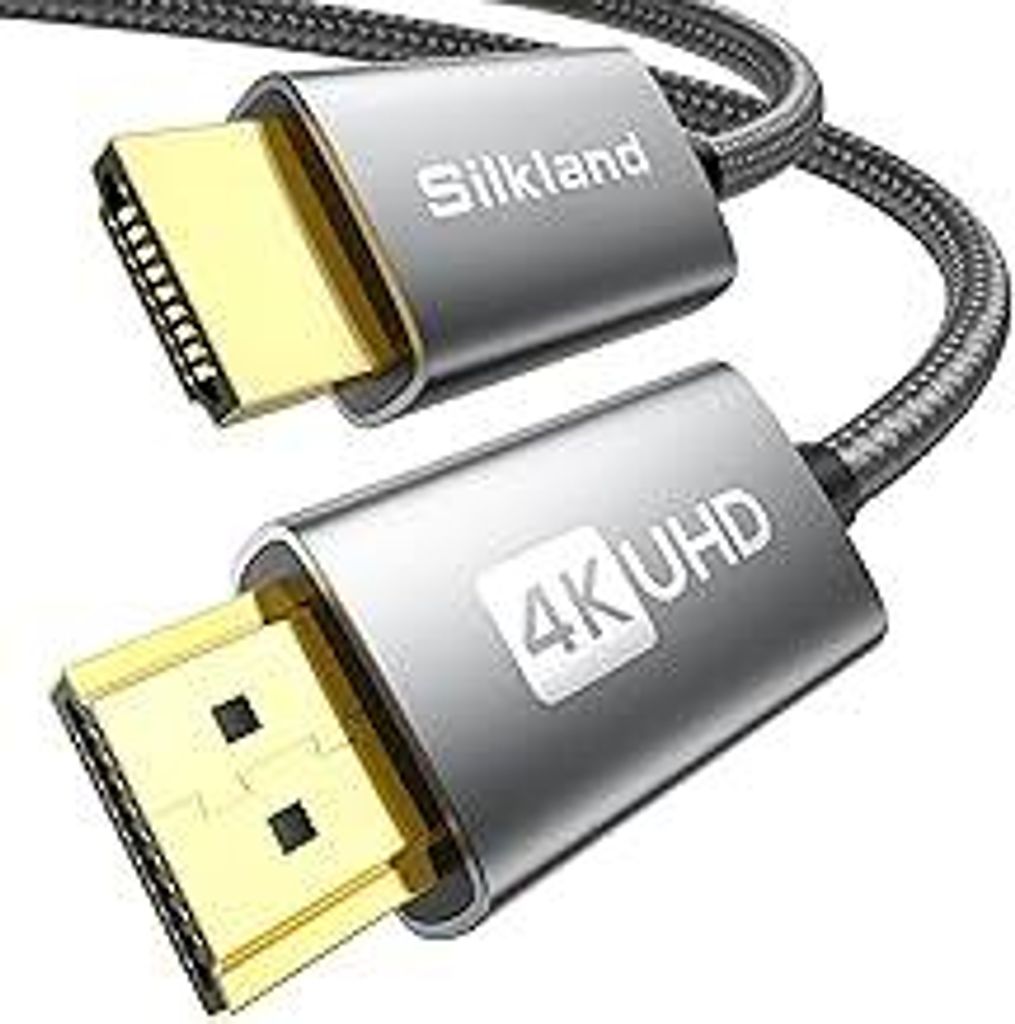 Silkland HDMI Kabel 0.5Meter 4K@60Hz 2K@144Hz, HDMI 2.0 Kabel mit ARC UHD HDR 3D High Speed 18Gbps Ethernet, HDMI Kabel für Soundbar Fernseher Blu...
