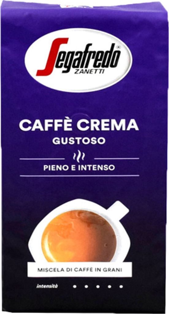 Segafredo Caffe Crema Gustoso 1000g ganze Bohne