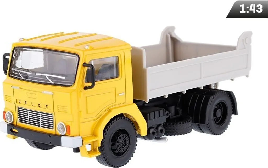 JELCZ 317 jaune 1:43 miniature en métal injecté détails haute qualité
