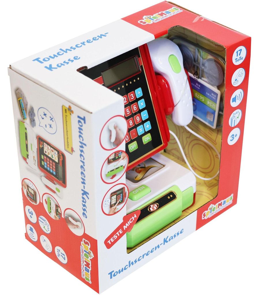 SpielMaus Touchscreen Kasse Kinder Registrierkasse mit Produktbild 