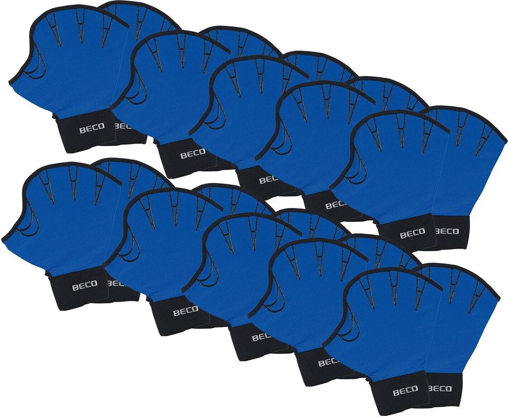 Beco 10 Paar Aqua Neoprenhandschuhe - L