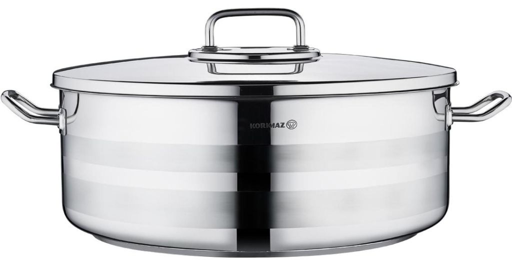 Korkmaz Astra2 Low Casserole 30 x 11 cm - 7,5 L, Marmite en Image du produit 