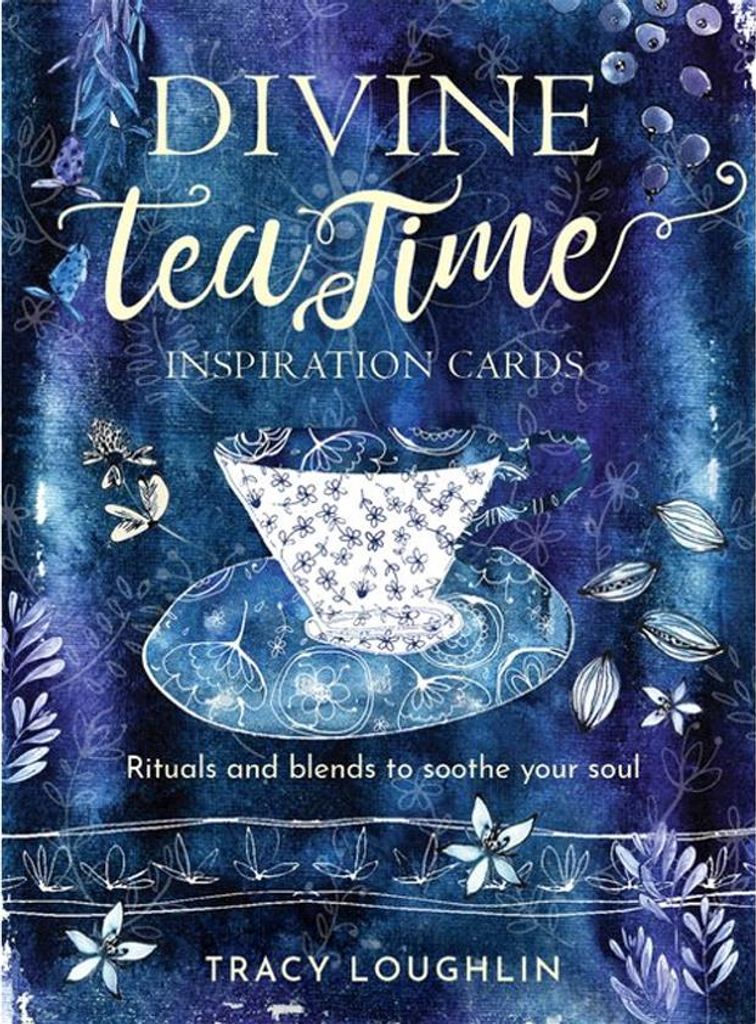 Something Different - "Divine Tea Time" Karten SD10824 (Einheitsgröße) (Blau)