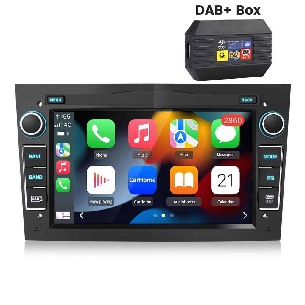 7" Autoradio Android13 2+64GB carplay DAB+Für Opel Astra h g Corsa c Vectra Zafira B GPS Navi SWC 4Kern WIFI RDS FM USB 2 DIN