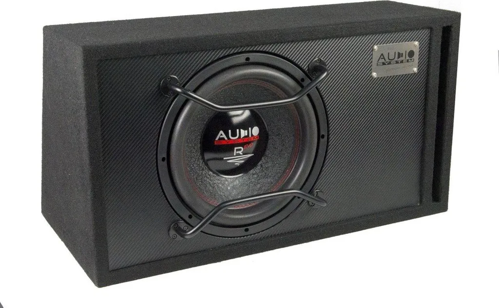 Audio System R12 EVO BR Caisson Subwoofer pour Basses Puissantes en Voiture