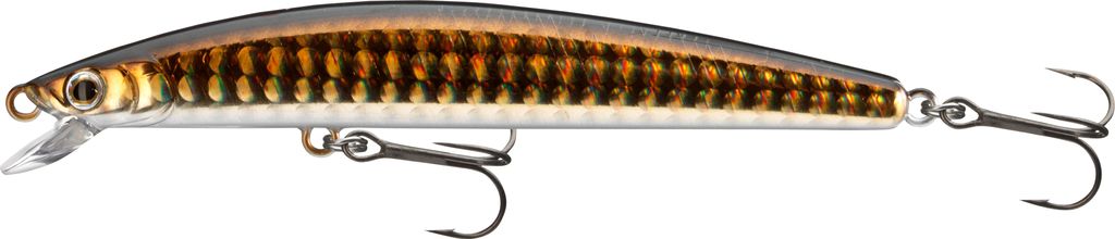 DAIWA Tournament Minnow 120SP, Twitchbait, 12cm, gold lense, schwebend, 16711-705