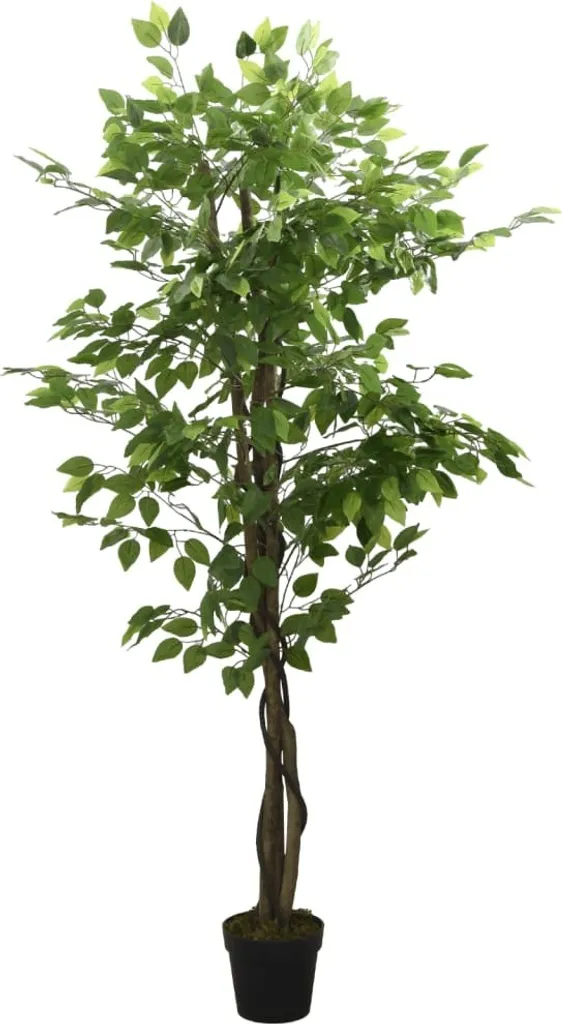 Ficus Artificiale 180 cm Green Decor: Pianta Finta Lusso per Ufficio
